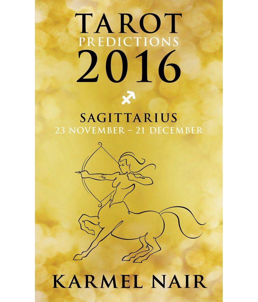 Tarot Predictions 2016 Sagittarius Paperback English Buy Tarot