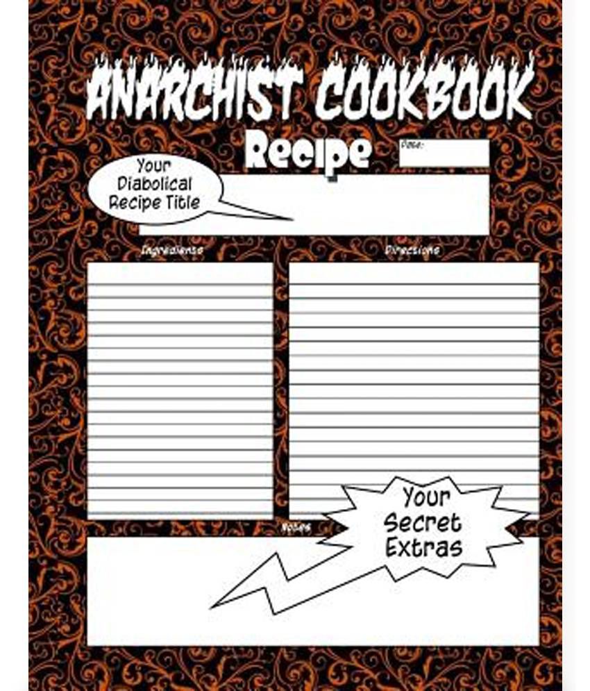 uncle festers anarchy cookbook