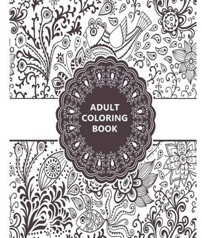 Adult Coloring Book Relaxation Templates For Meditation And Calming