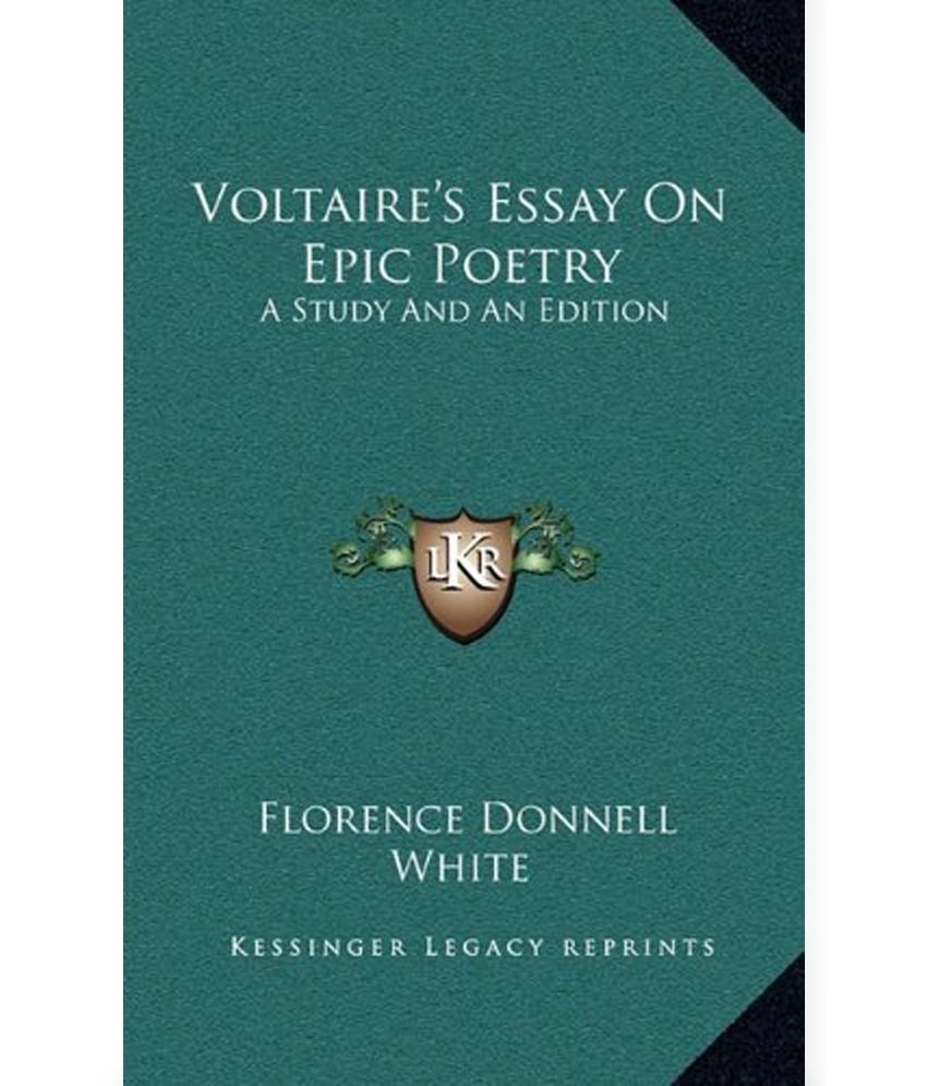 Essays on epic poems