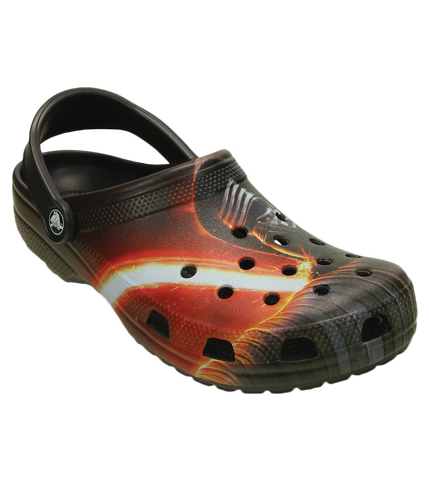  Crocs  Black Croslite Floater Sandals  Buy Crocs  Black 