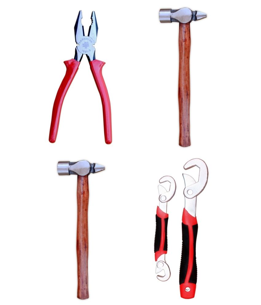 Taparia Tool KitSet Of Plier & Celly Hammer 300 GramPack Of 2