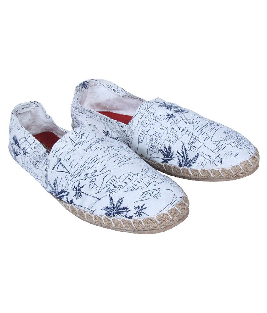 Fine Arch White Espadrilles Shoes Buy Fine Arch White Espadrilles