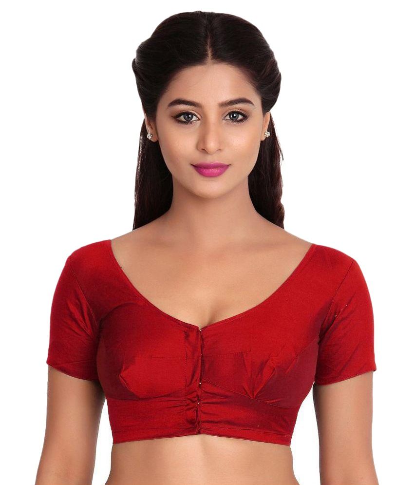 matching-point-red-silk-blouses-buy-matching-point-red-silk-blouses-online-at-low-price