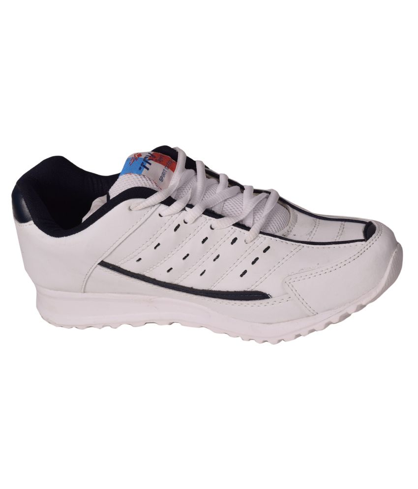 TRV White Running Shoes - Buy TRV White 
