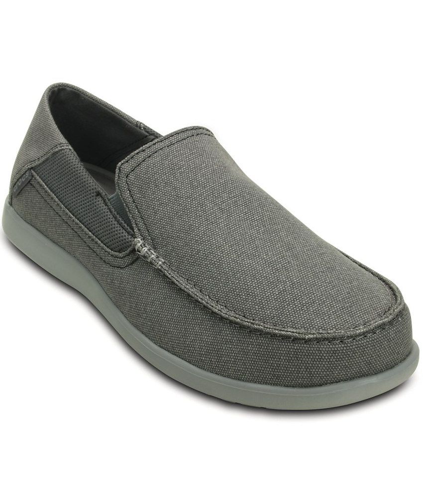 Crocs Standard Fit Gray Canvas Shoes - Buy Crocs Standard Fit Gray ...