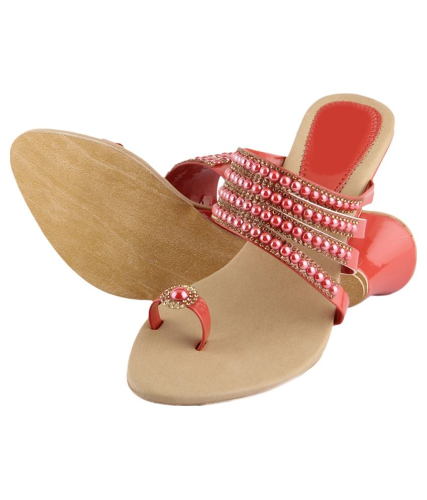 Jimmy Choo Strappy Sandal in Red | Lyst