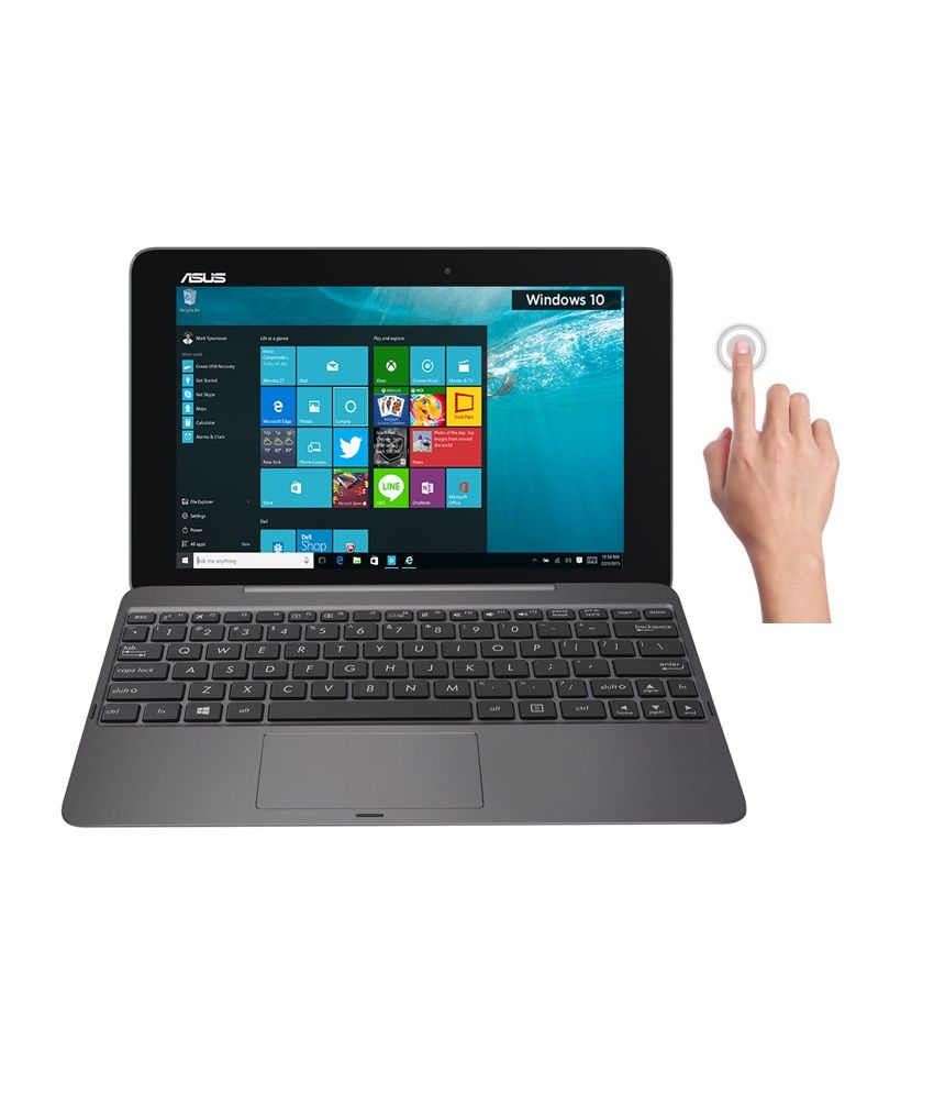 Asus Transformer Book T100ha Fu006t 2 In 1 Laptop 90nb0748 M Intel Atom 2gb Ram 64gb Emmc 25 65 Cm 10 1 Touch Windows 10 Gray Buy Asus Transformer Book T100ha Fu006t 2 In 1 Laptop 90nb0748 M Intel Atom 2gb