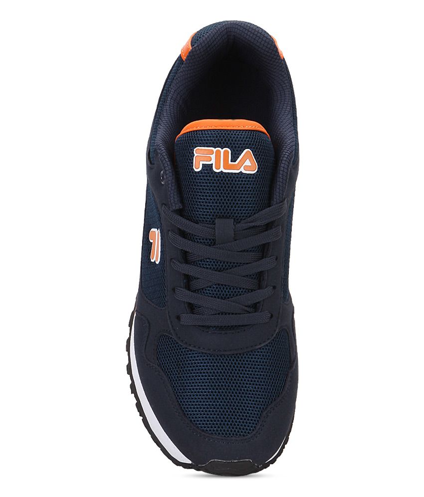 fila men navy casual shoes