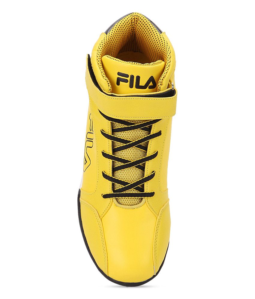 fila shoes yellow colour price