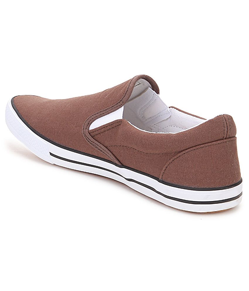 fila brown casual shoes