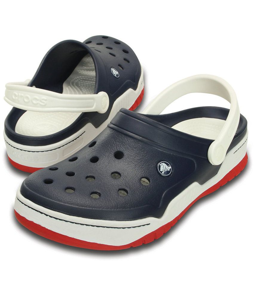 Crocs Relaxed Fit Navy Floater Sandals - Buy Crocs Relaxed Fit Navy ...