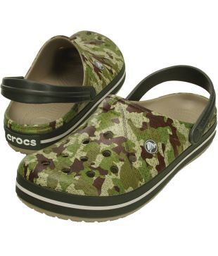 crocs military colour