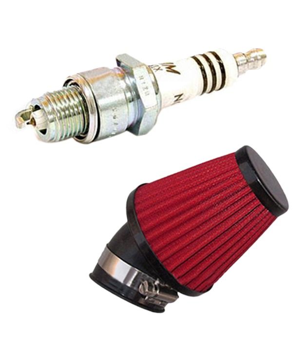 Ngk Iridium Cr7hix Bike Spark Plug+speedwav Air Filterhero Cd Delux