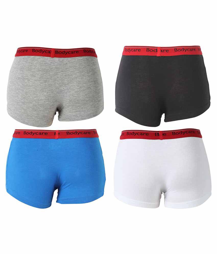 BODYCARE Combo of Multicoloured Cotton Brief for Boys Pack of 4 - Buy ...