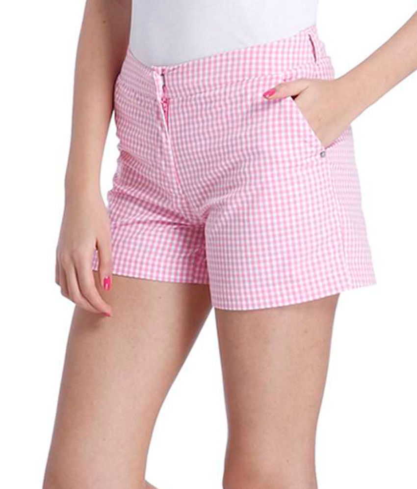 Buy Only Pink Regular Fit Shorts Online at Best Prices in India - Snapdeal