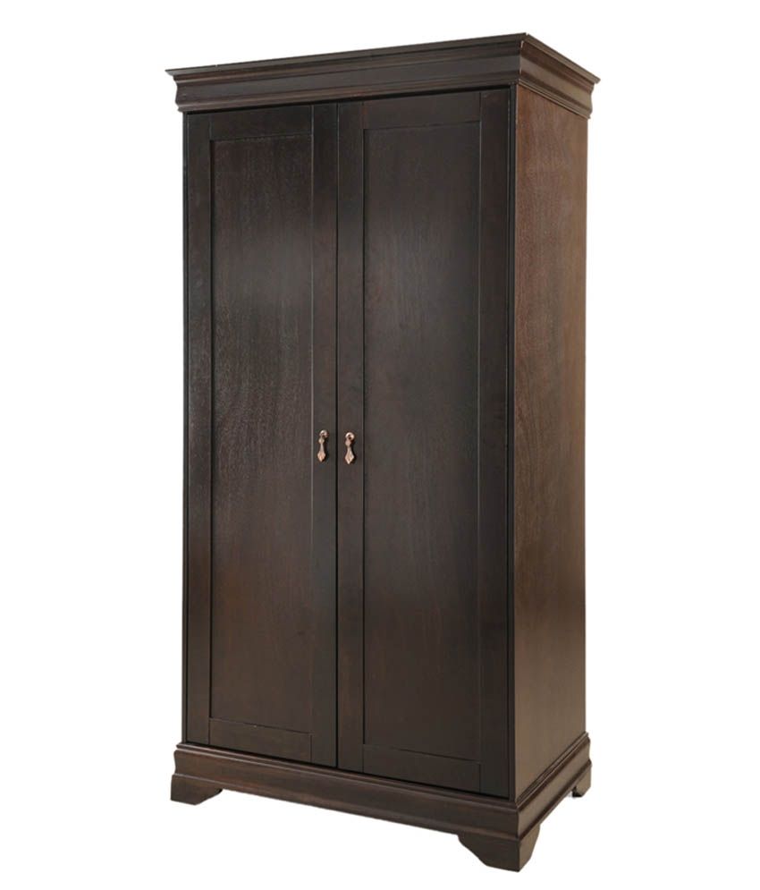 Royal Oak Sydney Solid Wood 2 Door Wardrobe Buy Online At Best