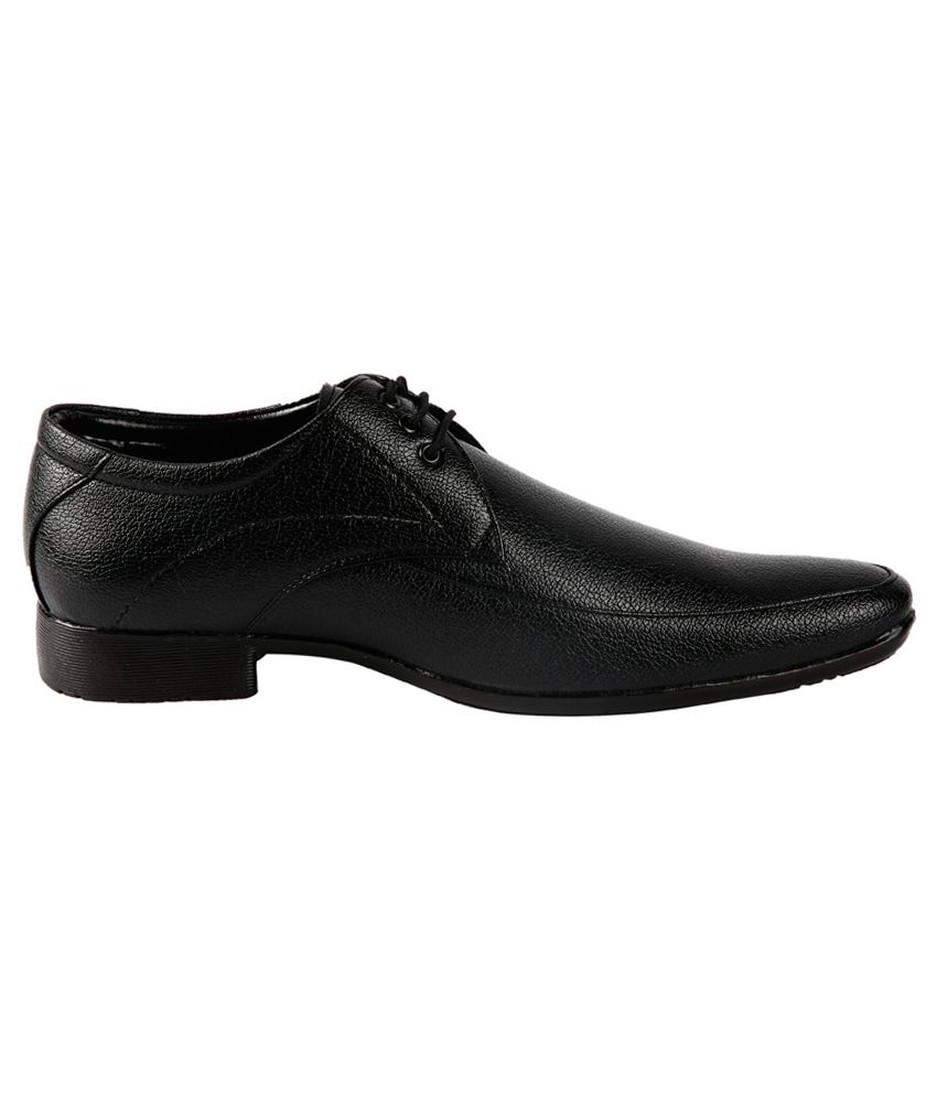 Bacca Bucci Black Formal Shoes Price In India- Buy Bacca Bucci Black ...