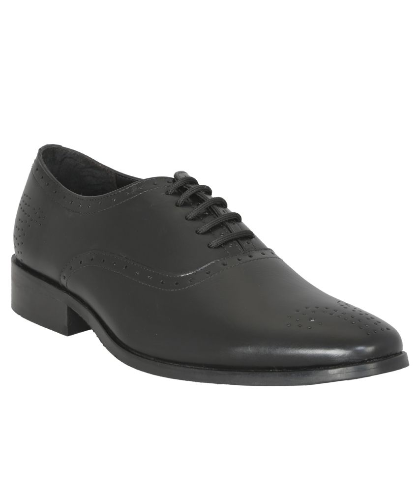 Bacca Bucci Black Formal Shoes Price in India- Buy Bacca Bucci Black ...