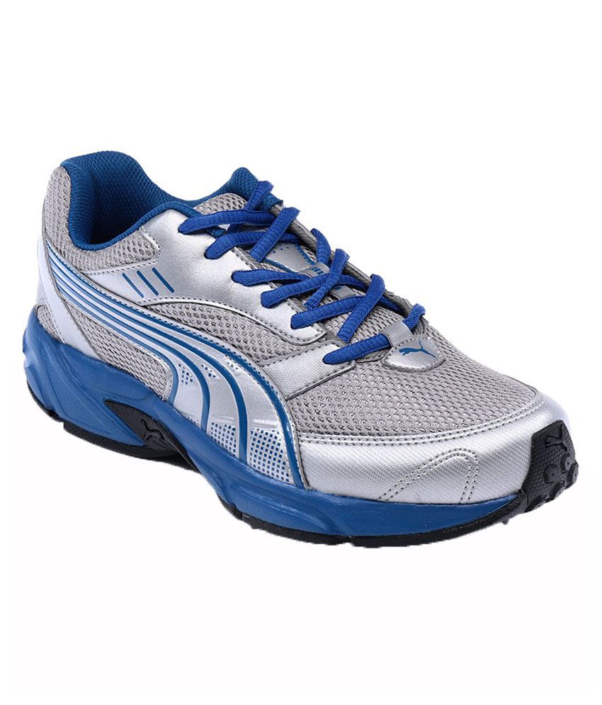 Puma Blue & Gray Sports Shoes - Buy Puma Blue & Gray Sports Shoes ...