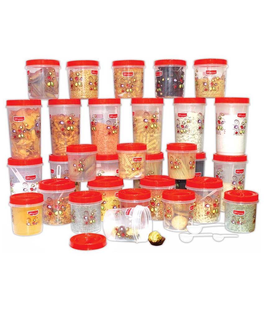 Princeware International Plastic Containers Set Of 42 At Princeware International Plastic Containers Set Of 42