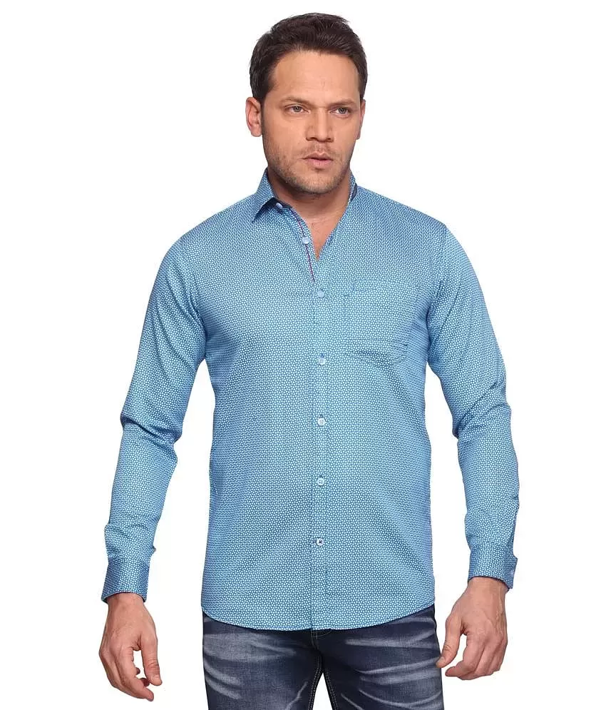 Buy Navy Shirts for Men by DENNISLINGO PREMIUM ATTIRE Online | Ajio.com