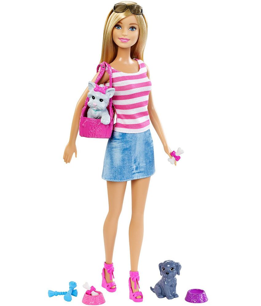 barbie girl toy set