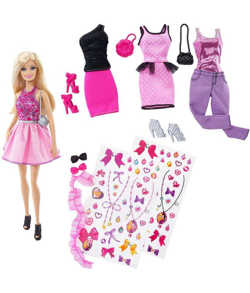 Barbie Fashion Activity Set - Buy Barbie Fashion Activity Set Online at ...