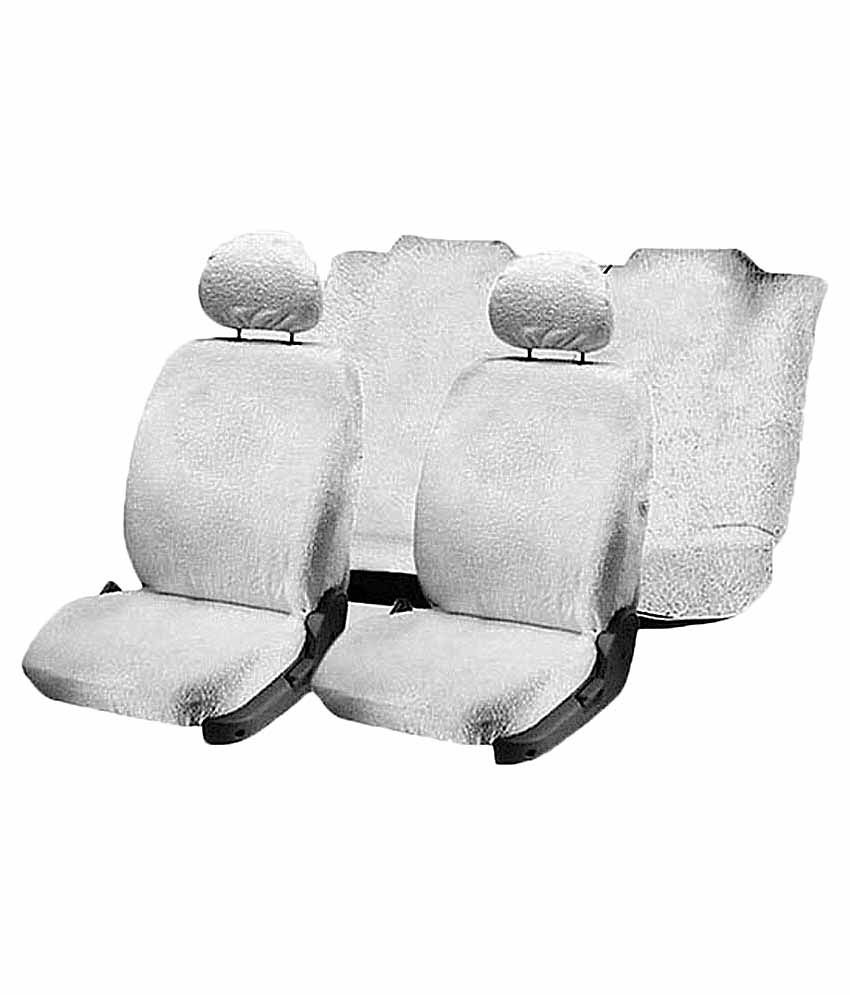 Speedwav White Towel Seat Cover For-Tata Safari Dicor 2.2: Buy ... Speedwav White Towel Seat Cover For-Tata Safari Dicor 2.2: Buy ...