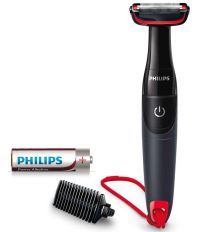 Philips BG105/11 Body Groomer Black and Red