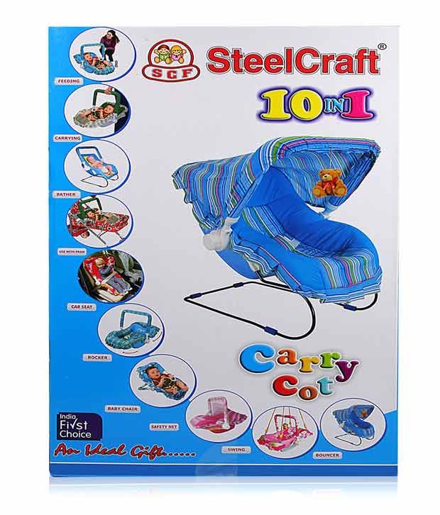 steel craft carry cot 10 in 1