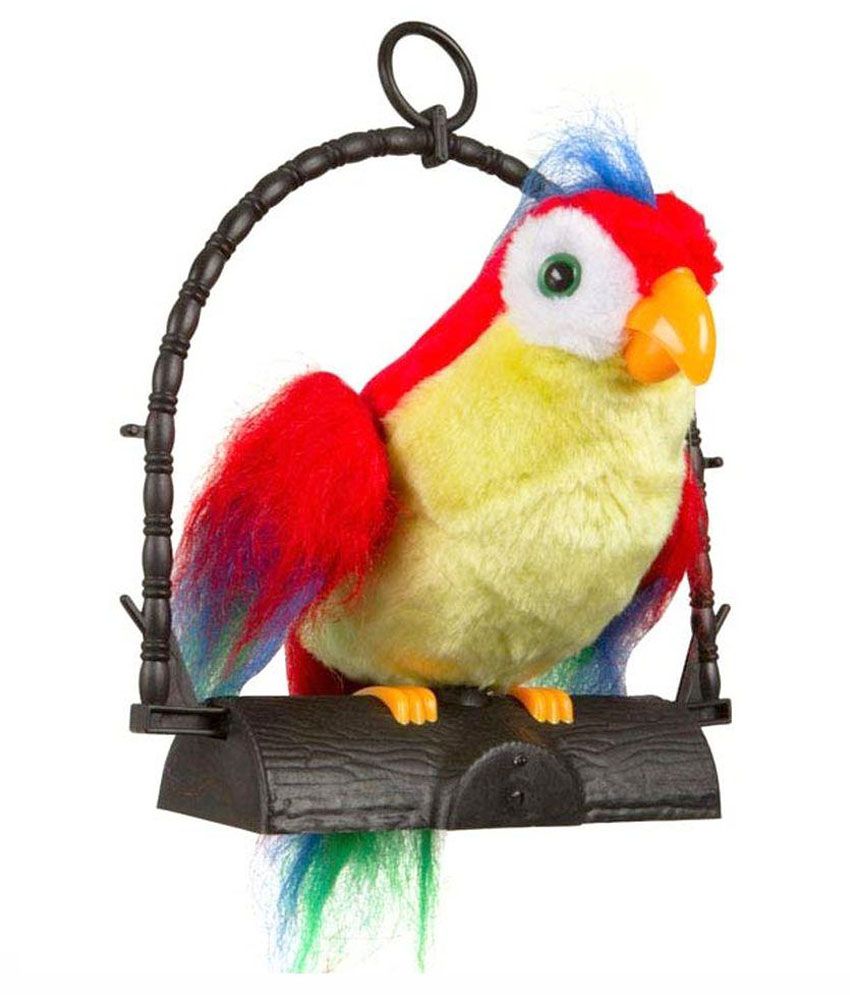 plastic parrot toys