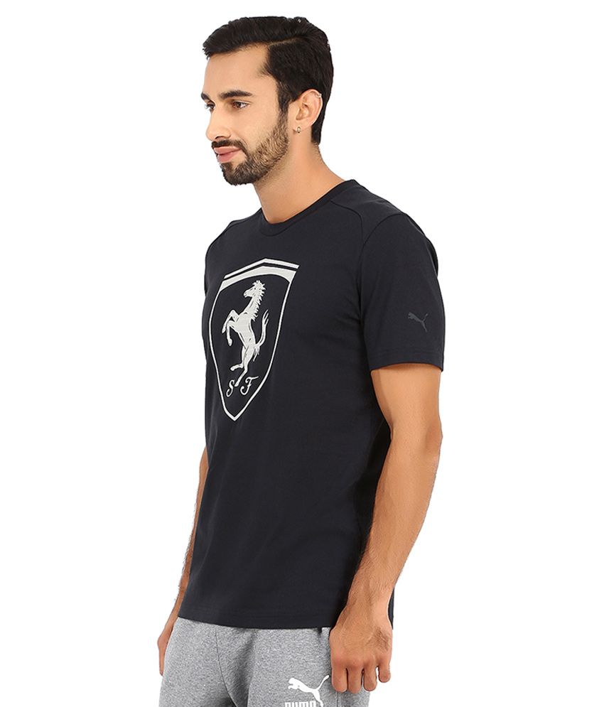 Puma Black Ferrari T Shirt - Buy Puma 