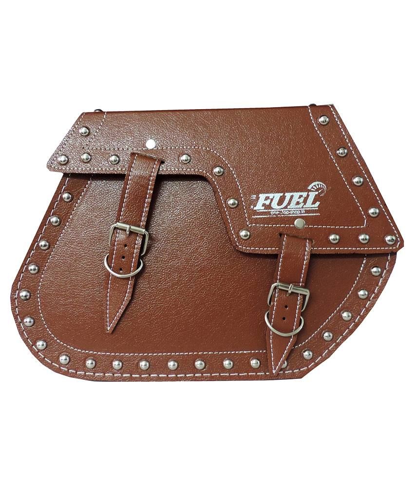 OSS-Fuel Saddle Bag For Cruiser Bikes St-12-Brown: Buy OSS-Fuel Saddle Bag For Cruiser Bikes St 