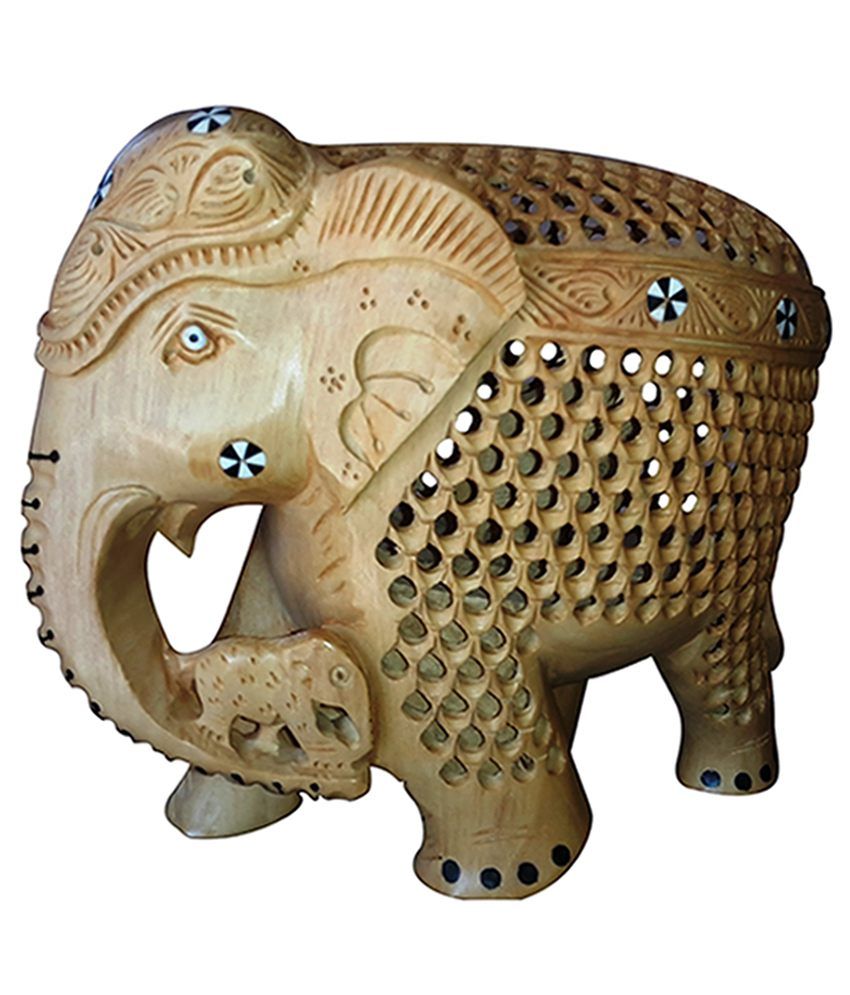 wooden elephant price