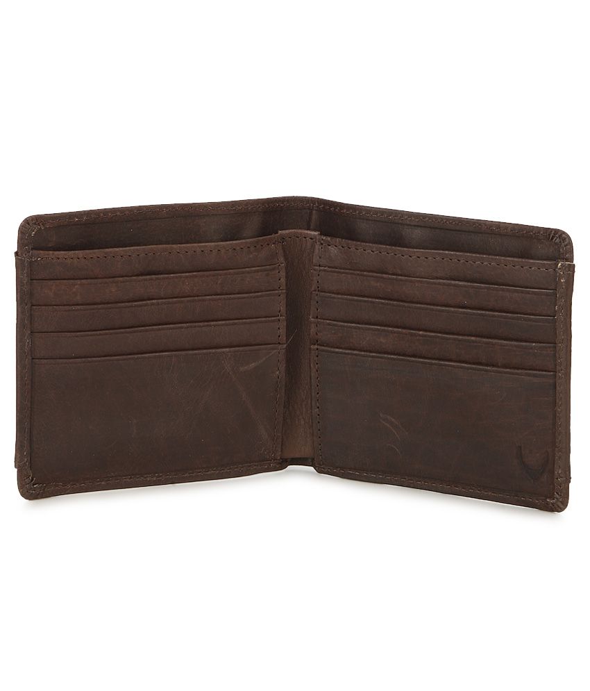 Hidesign 266 017 Brown Leather Men's Bifold Wallet Buy Online at Low