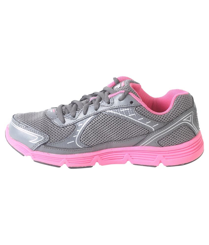 fila torque grey running shoes