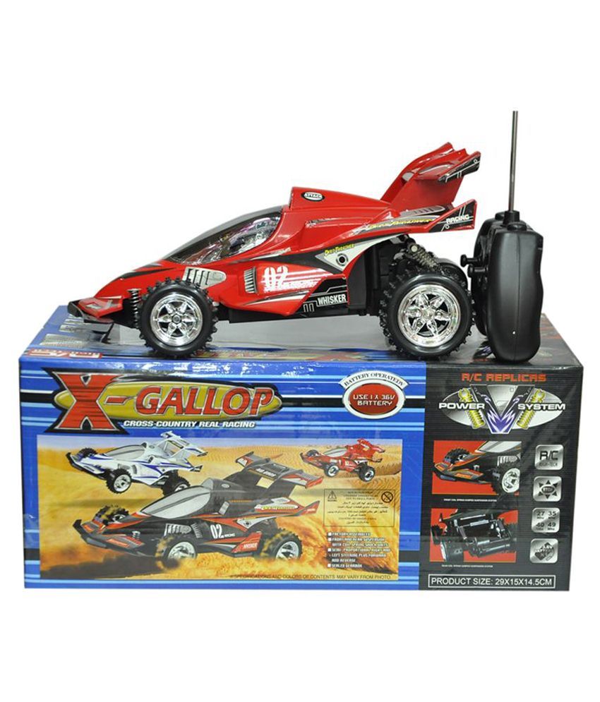 Fantasy India Red Remote Control ReChargeable XGallop Toy Car Buy Fantasy India Red Remote