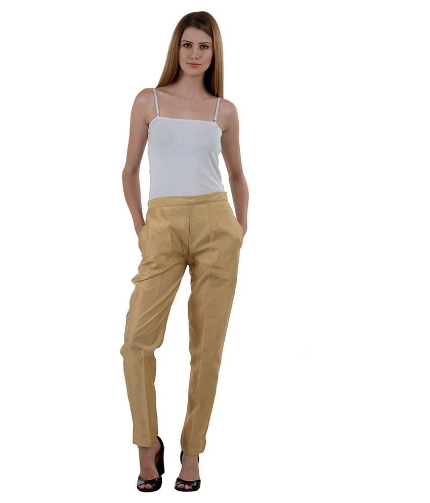 silk trousers