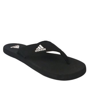 Adidas Black Slippers Price in India 