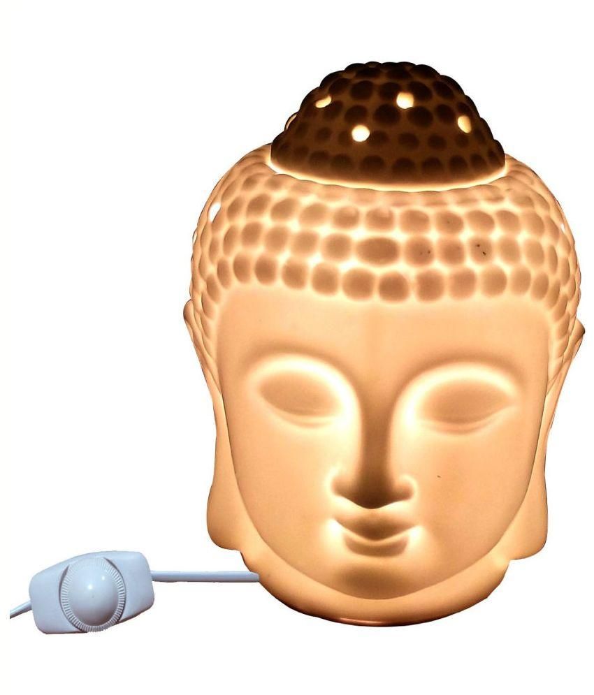 Happy Starstell White Electric Buddha Head Aroma Oil Diffuser Air