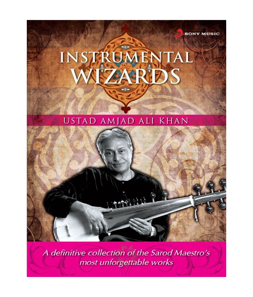 Instrumental Wizards -Ustad Amjad Ali Khan Audio CD Hindi: Buy Online ...