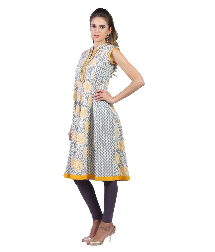 anarkali cotton kurti