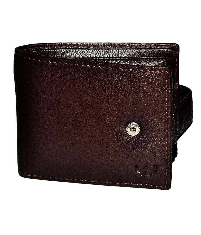 Dhide Designs Brown Leather Wallet for Men: Buy Online at Low Price in India - Snapdeal