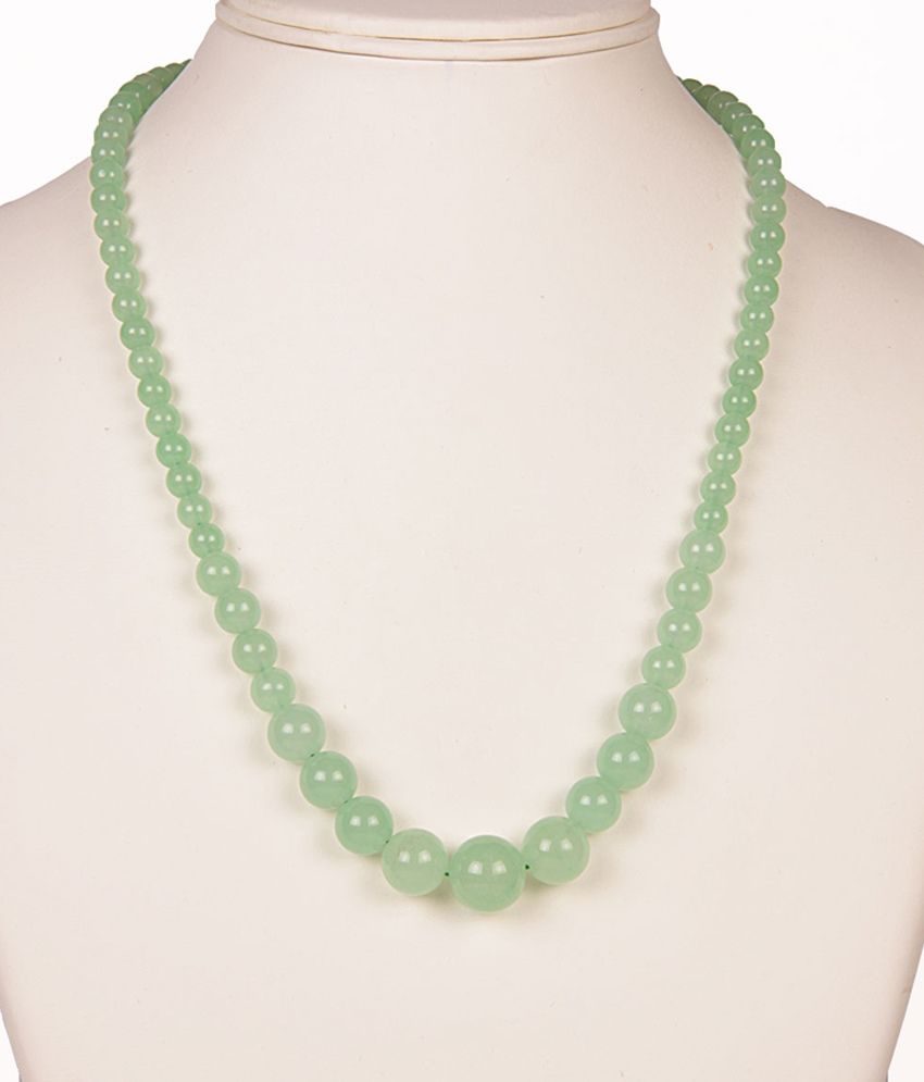 The Haat Green Onyx Stone Necklace Buy The Haat Green Onyx Stone Necklace Online At Best Prices In India On Snapdeal