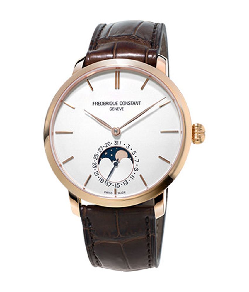 Frederique Constant Manufacture White Dial Analog Watch - Buy ...
