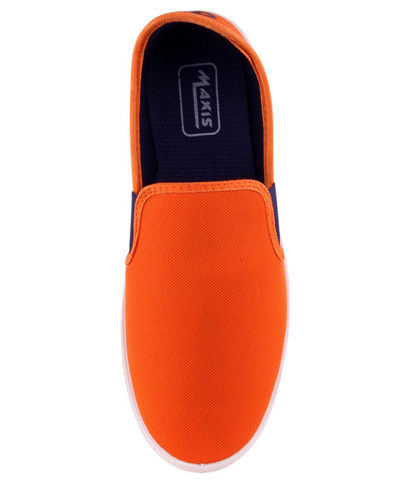 Maxis Orange Designer Shoes Buy Maxis Orange Designer