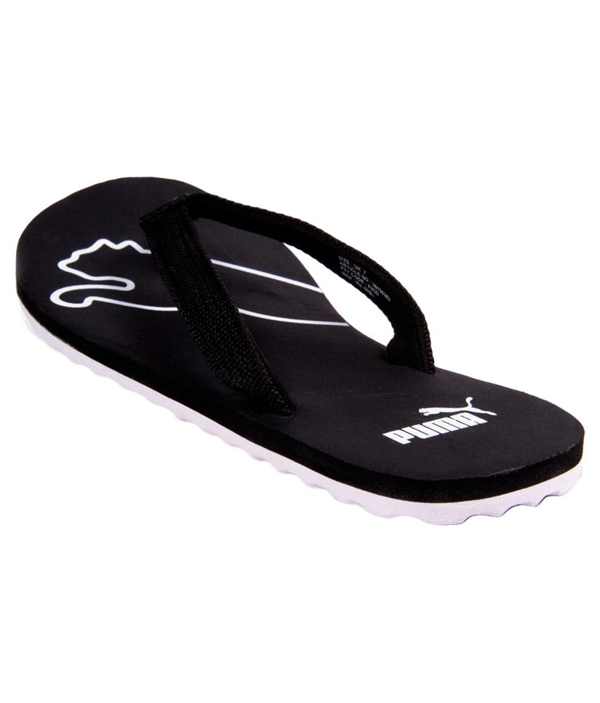 puma Black Flip Flops Price in India- Buy puma Black Flip Flops Online at Snapdeal