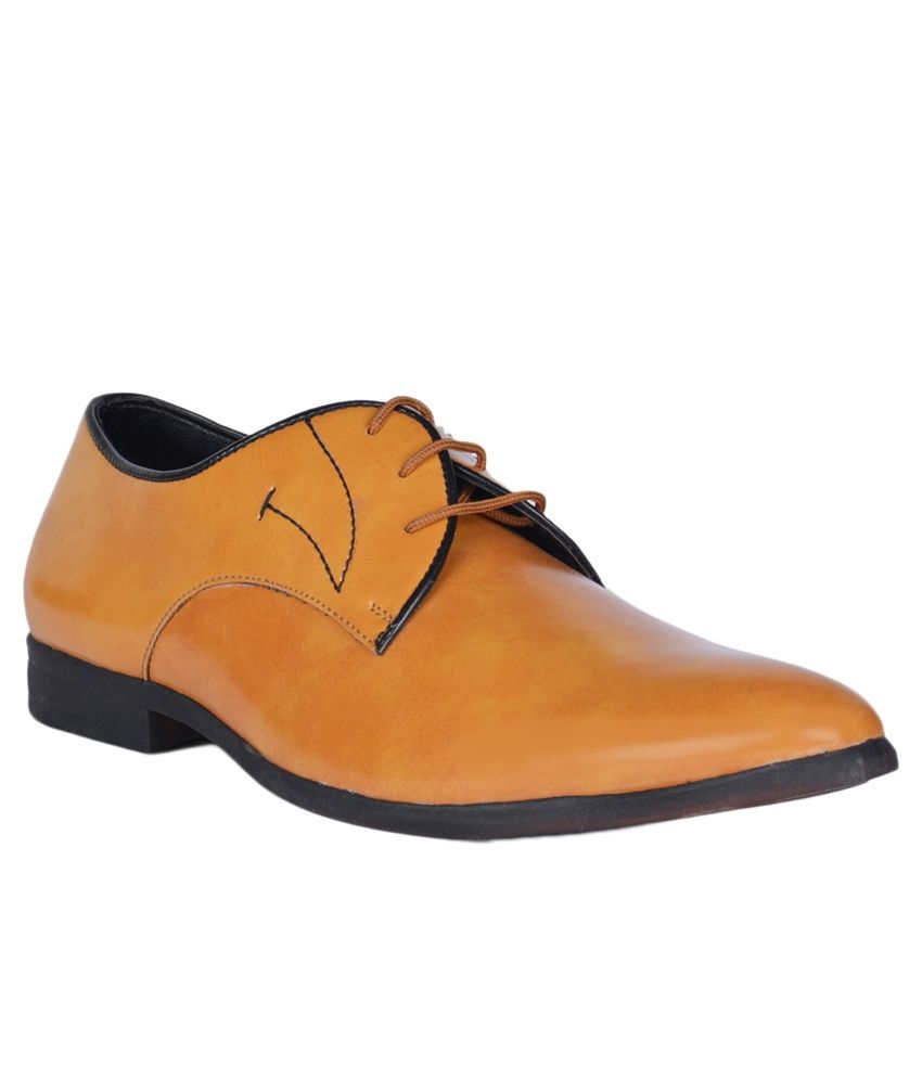 khaki formal shoes