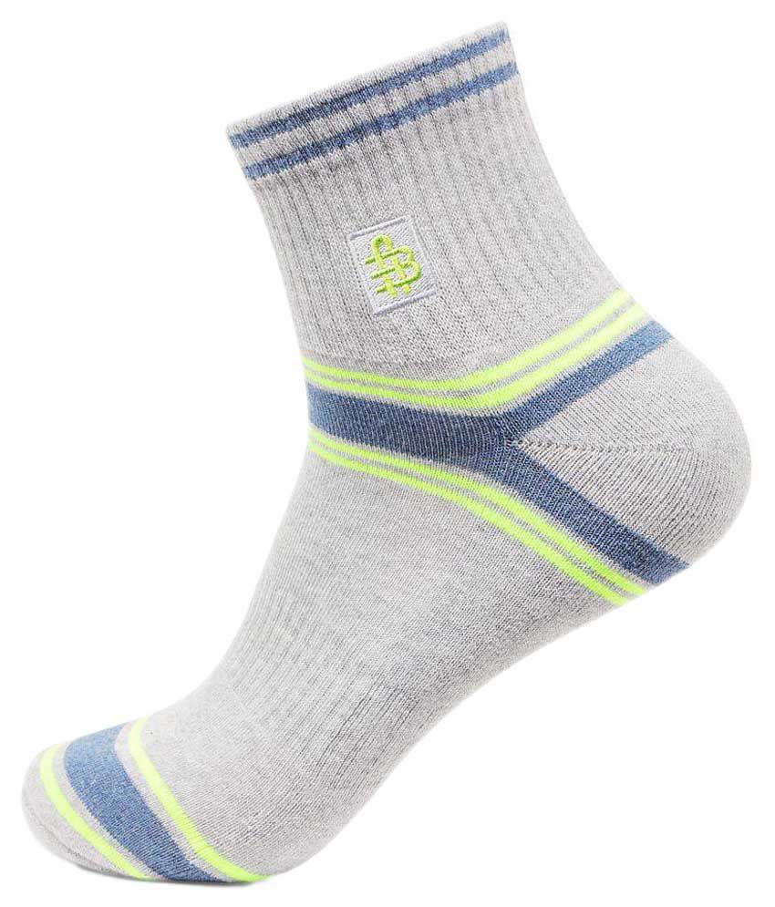 Bonjour Multicolor Socks for Men - Set of 4: Buy Online at Low Price in ...